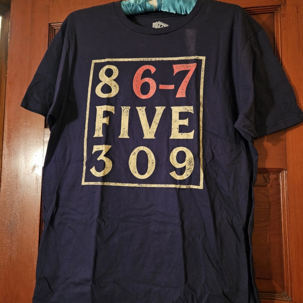Navy Graphic T-Shirt